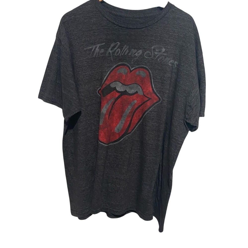 The Rolling Stones Men's Charcoal Short Sleeve Tee Size‎ XL